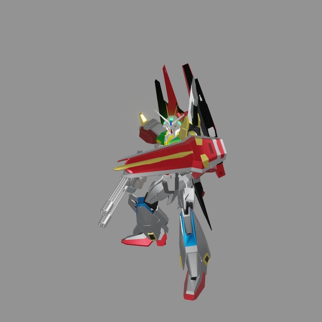 The Mecha Attacker 25 3D model_3