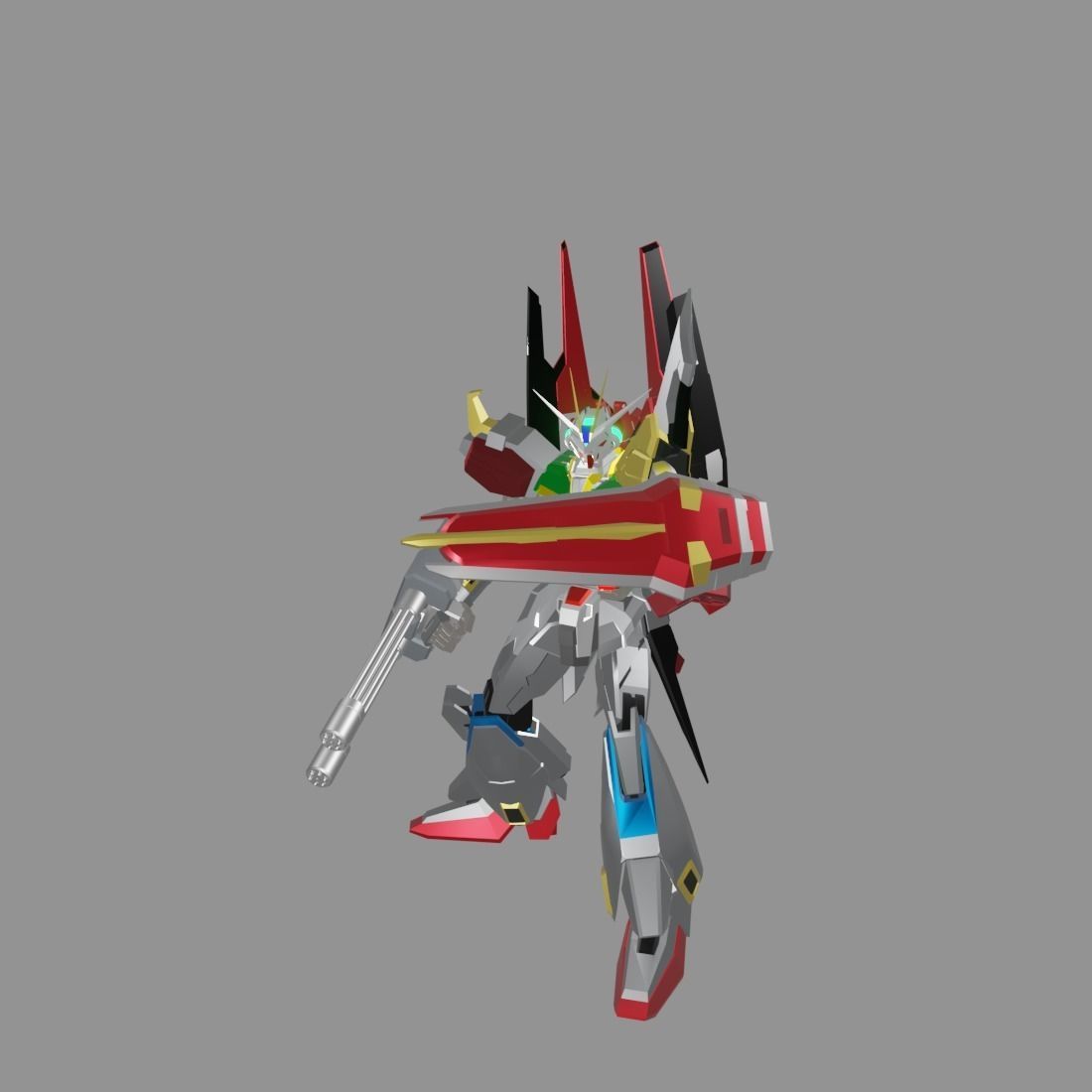 The Mecha Attacker 25 3D model_5