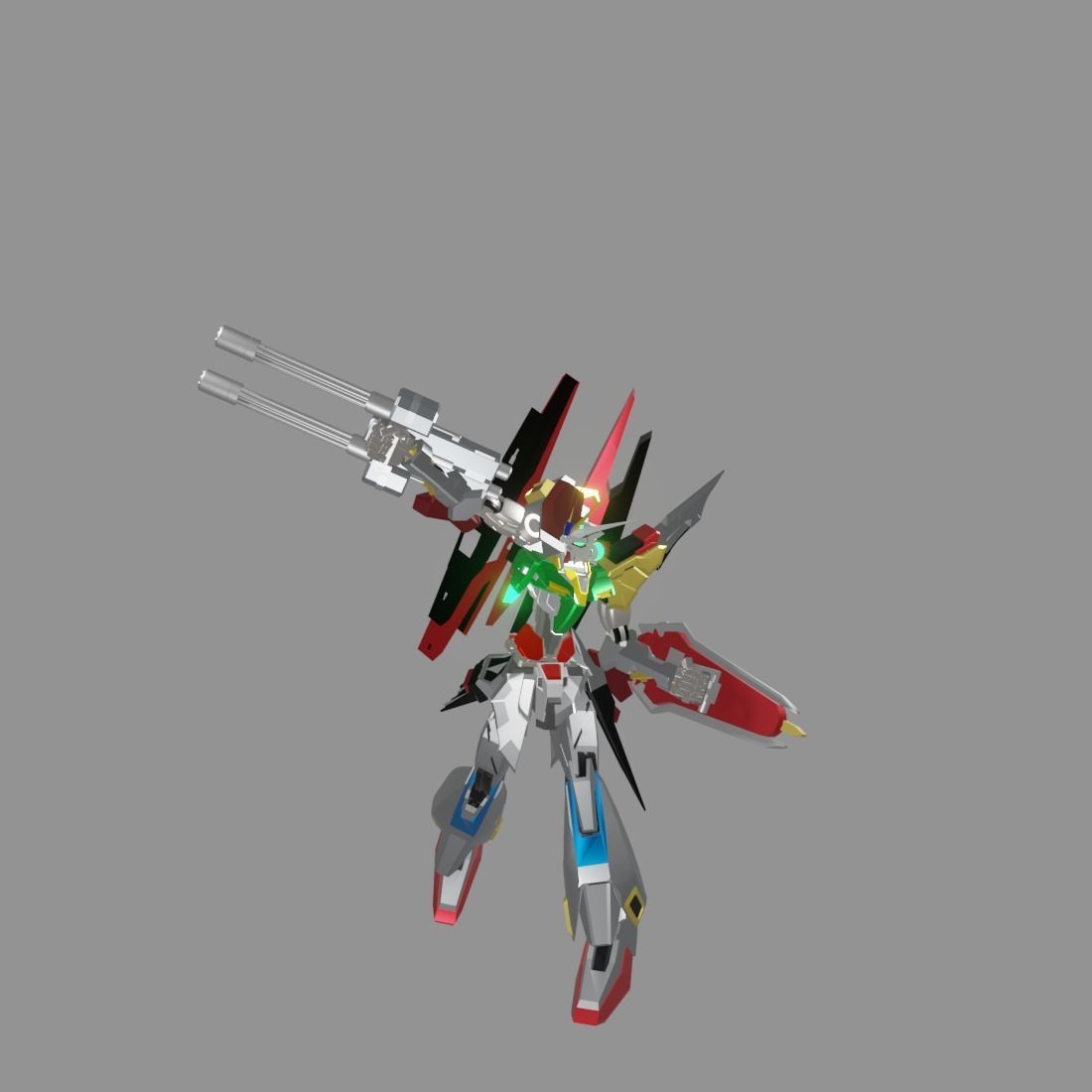 The Mecha Attacker 25 3D model_16