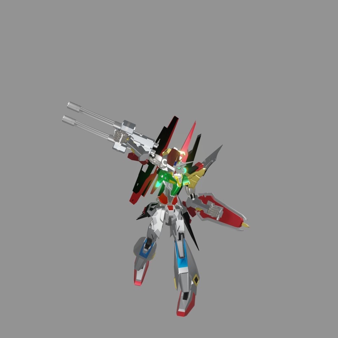 The Mecha Attacker 25 3D model_19