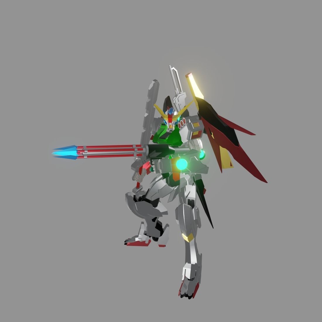 The Mecha Attacker 24 3D model_1