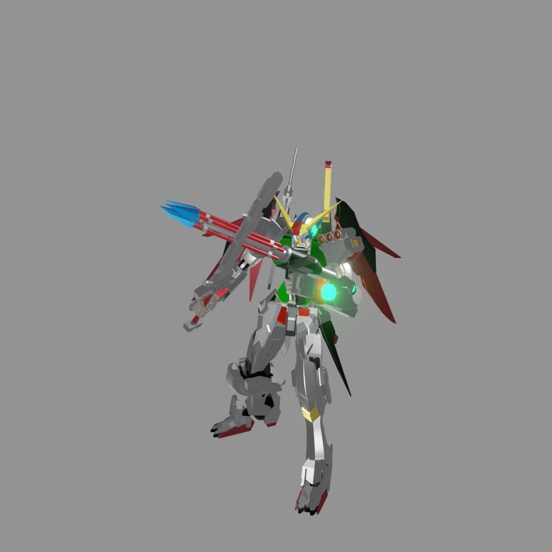 The Mecha Attacker 24 3D model_7