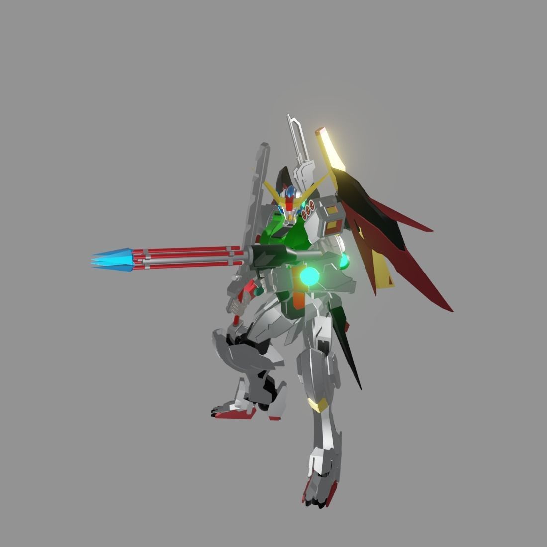 The Mecha Attacker 24 3D model_2