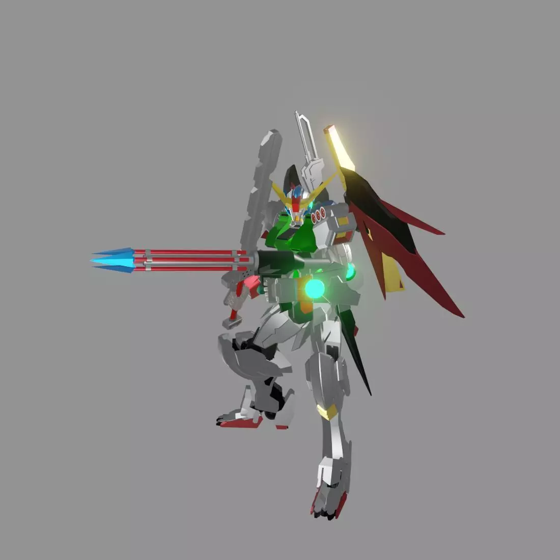 The Mecha Attacker 24 3D model_0