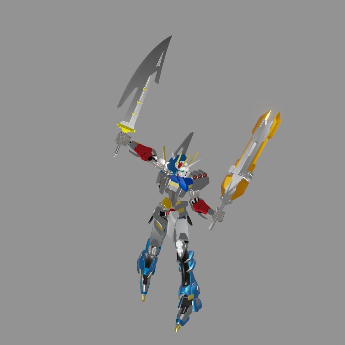 The Mecha Attacker 23 3D model_19