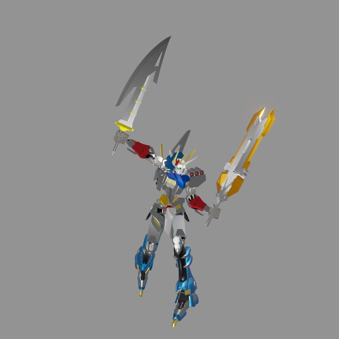 The Mecha Attacker 23 3D model_17
