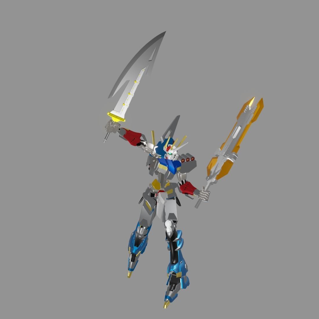 The Mecha Attacker 23 3D model_13