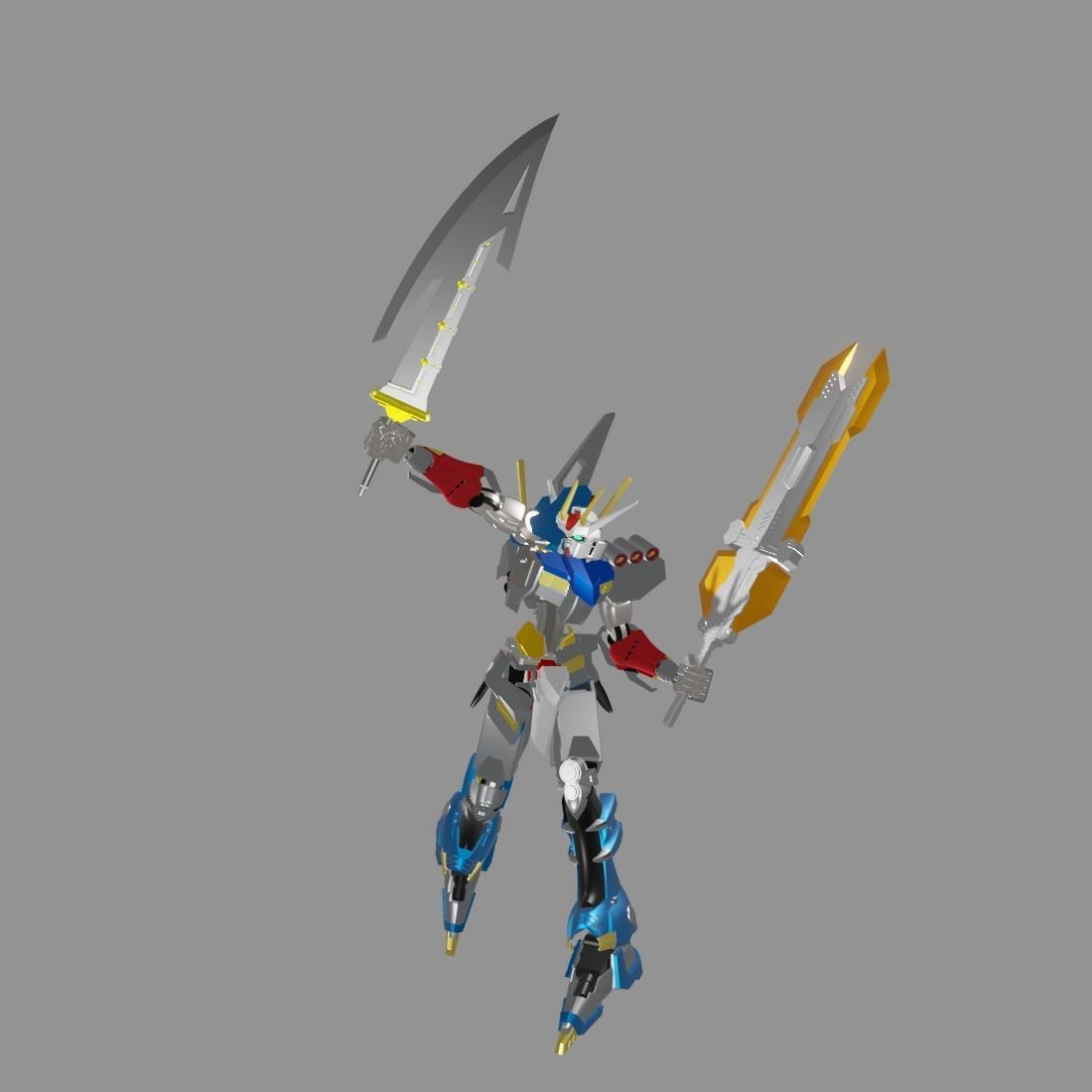 The Mecha Attacker 23 3D model_15