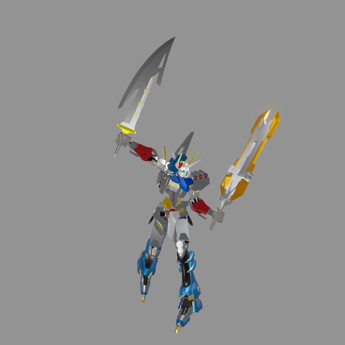 The Mecha Attacker 23 3D model_16