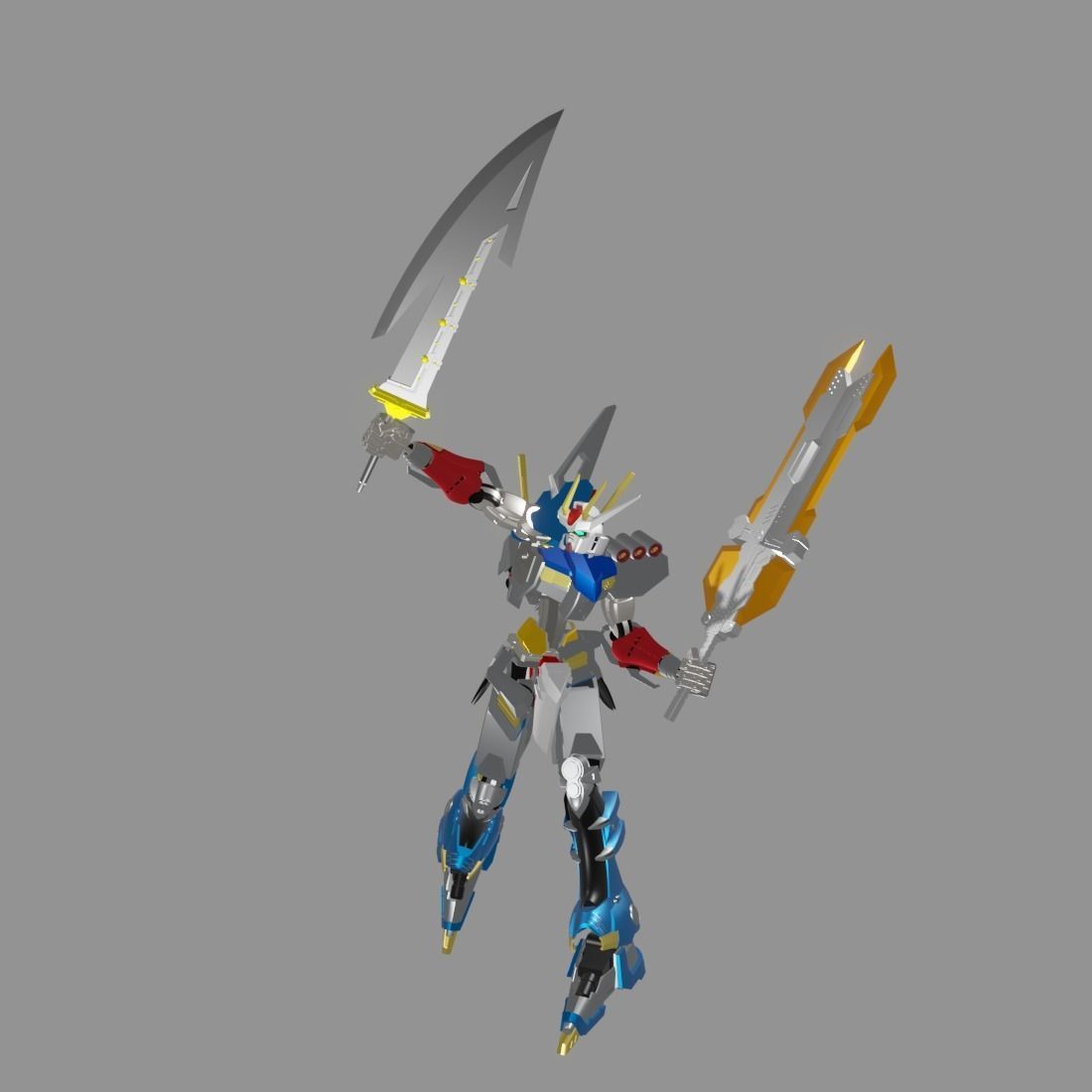 The Mecha Attacker 23 3D model_14