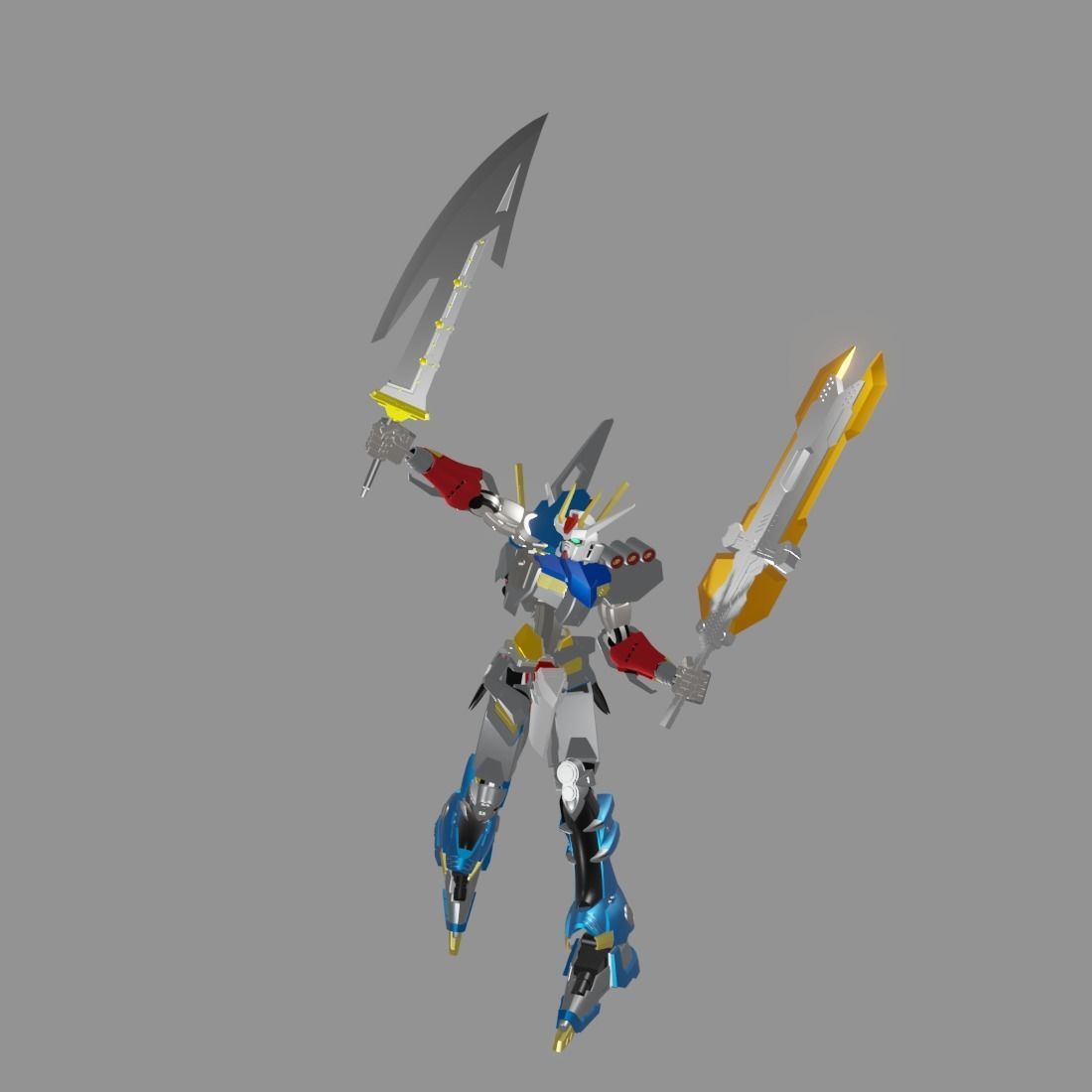 The Mecha Attacker 23 3D model_18