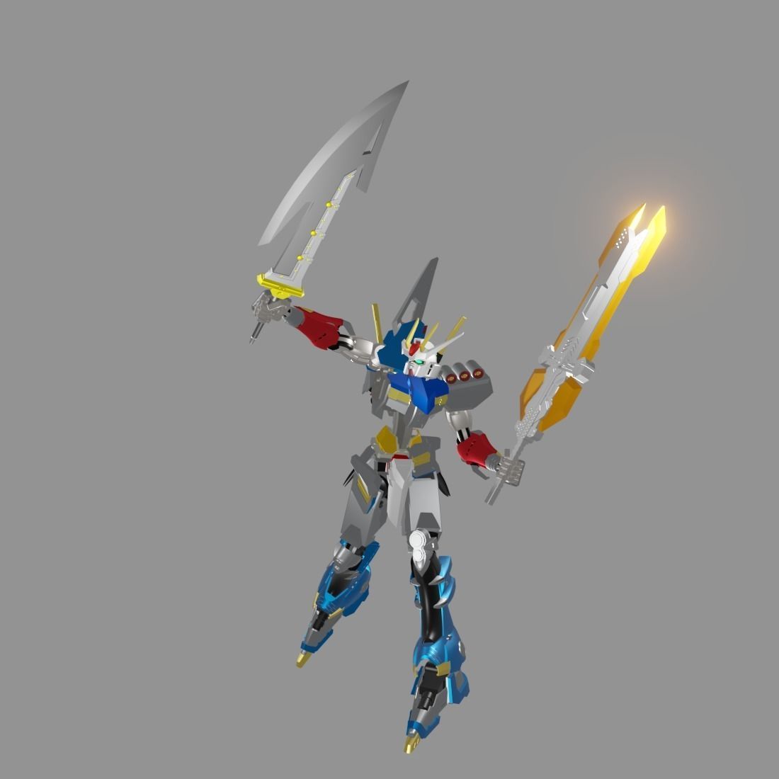 The Mecha Attacker 23 3D model_11