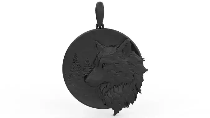 Wolf Pendant