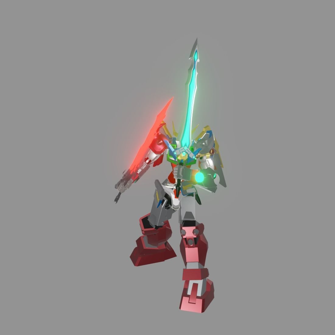 The Mecha Attacker 21 3D model_7