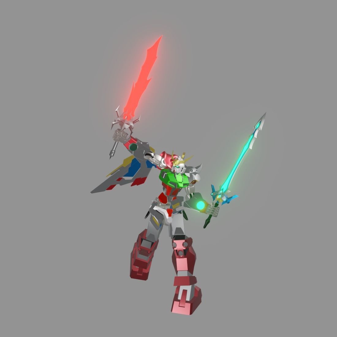 The Mecha Attacker 21 3D model_19