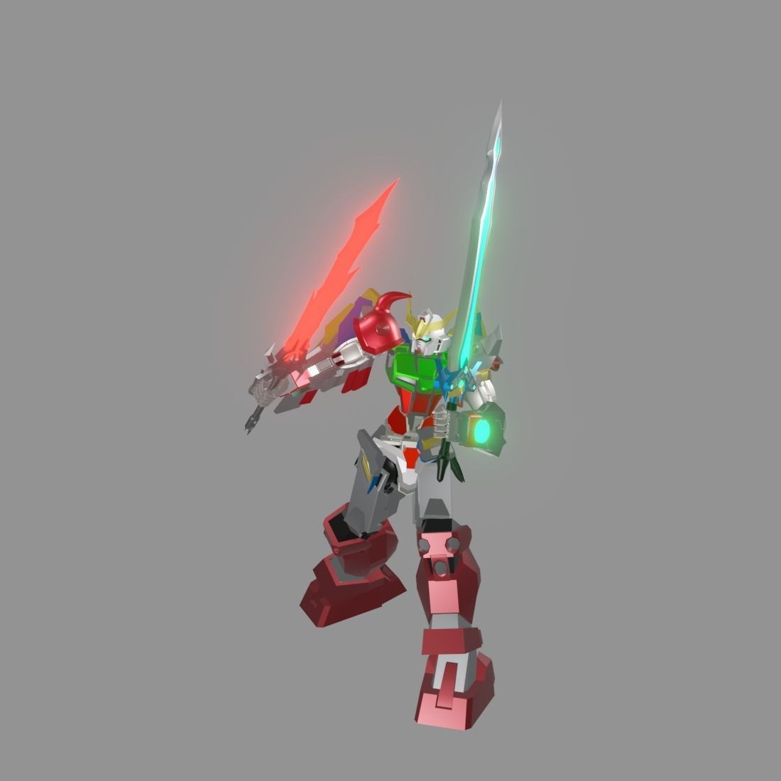 The Mecha Attacker 21 3D model_8