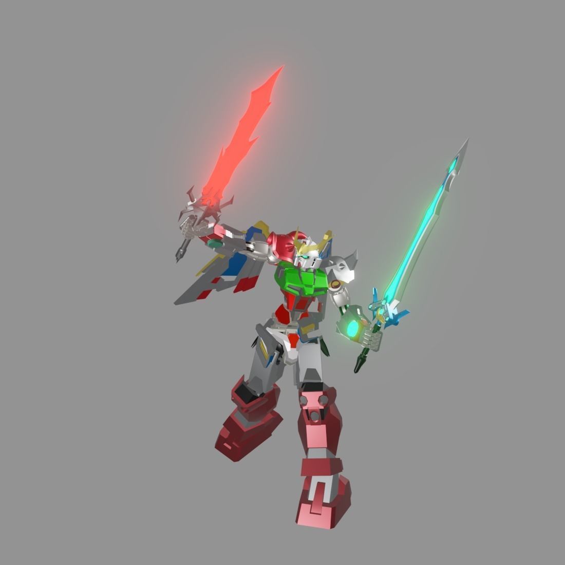 The Mecha Attacker 21 3D model_10