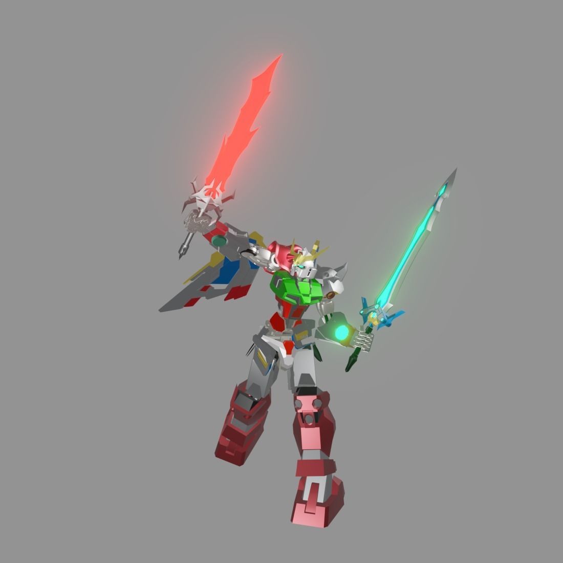The Mecha Attacker 21 3D model_12