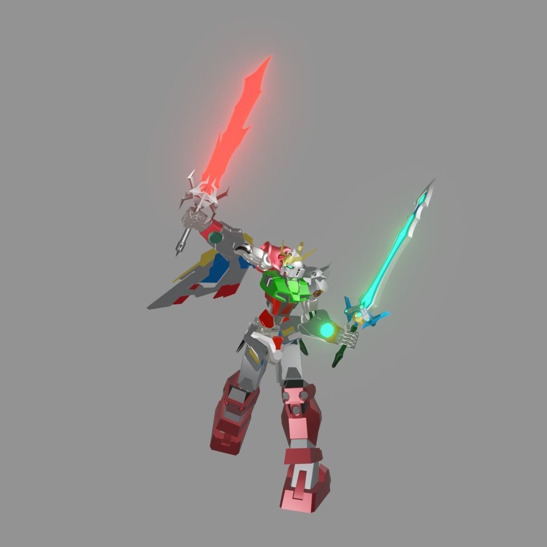 The Mecha Attacker 21 3D model_14