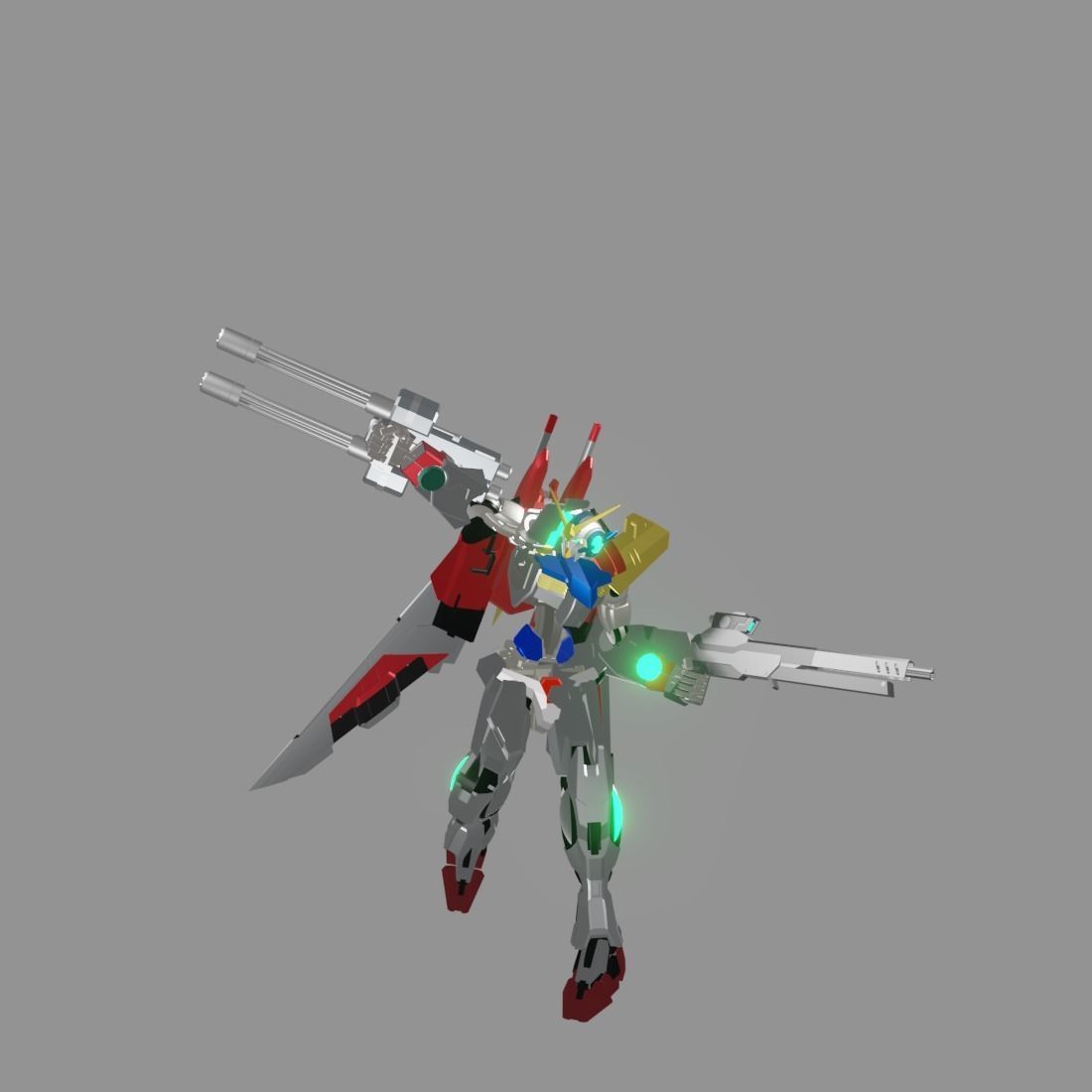 The Mecha Attacker 19 3D model_17
