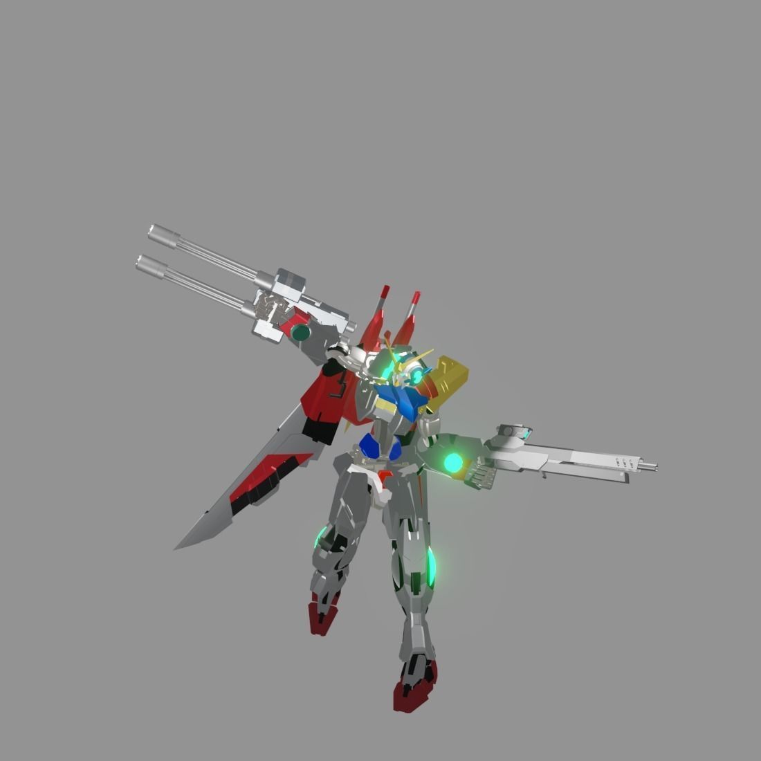 The Mecha Attacker 19 3D model_15