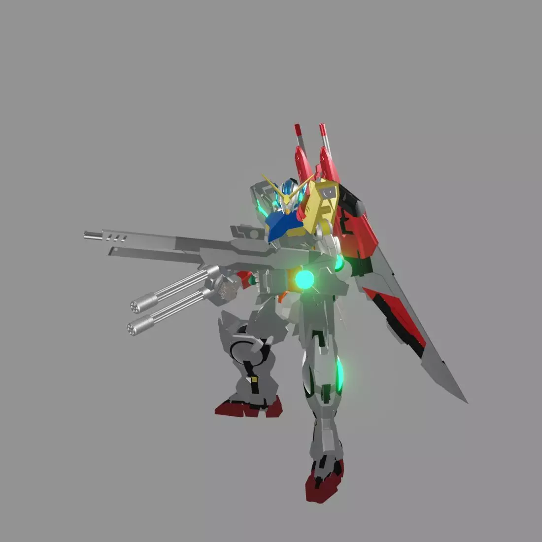 The Mecha Attacker 19 3D model_0