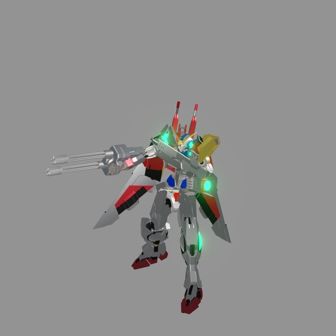 The Mecha Attacker 19 3D model_8