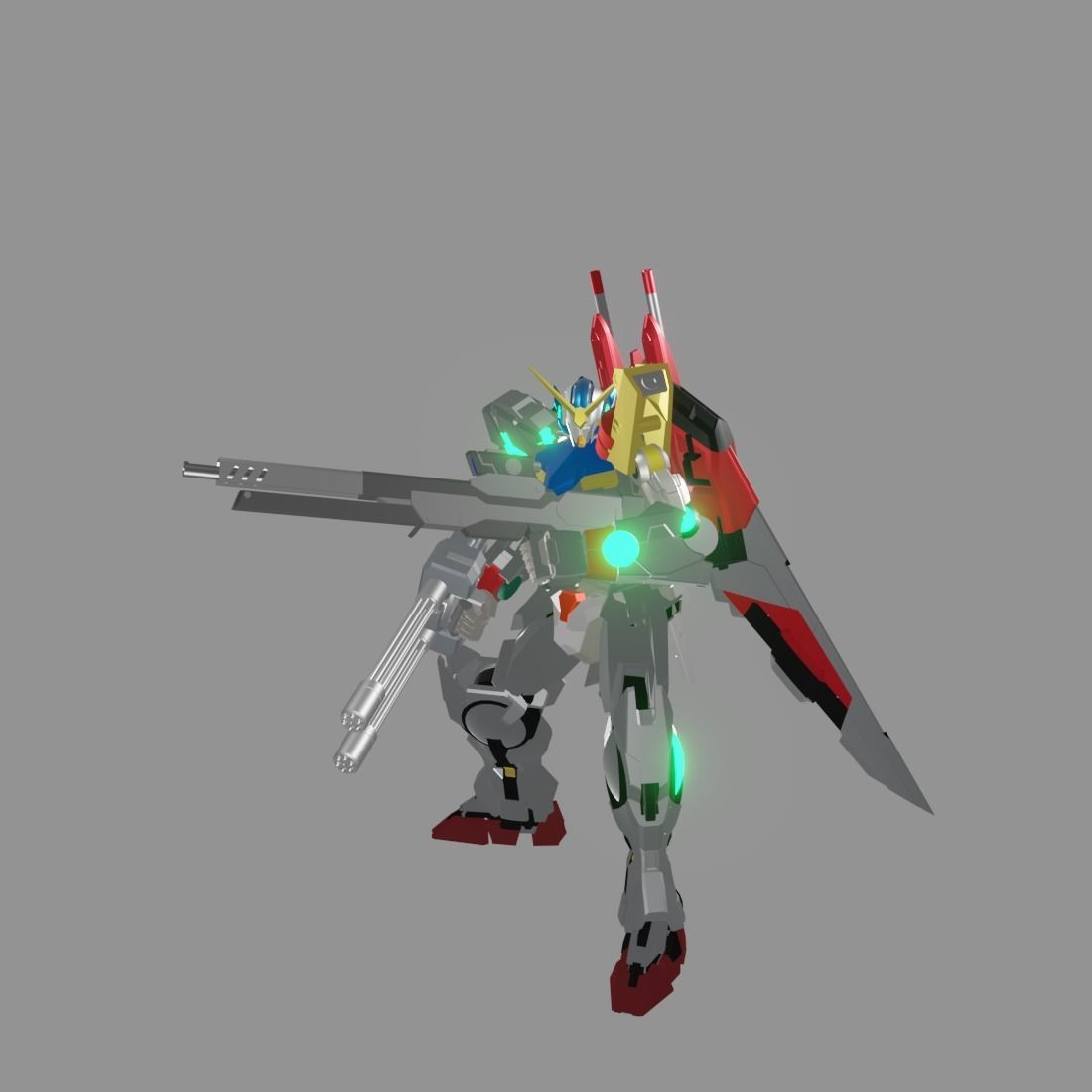 The Mecha Attacker 19 3D model_3
