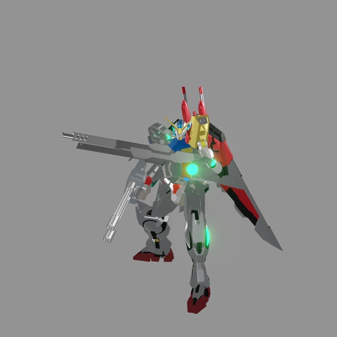 The Mecha Attacker 19 3D model_4