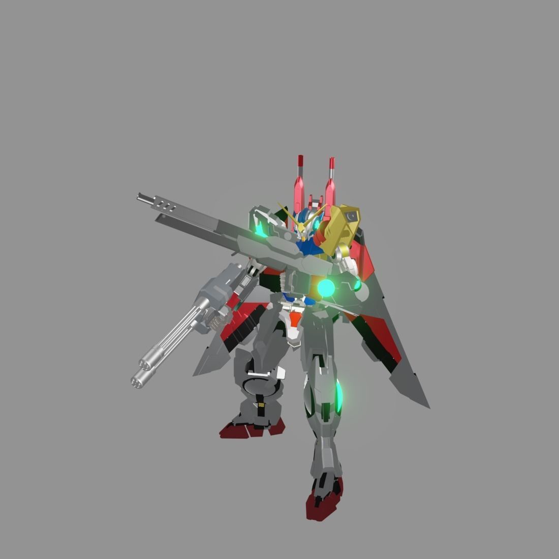 The Mecha Attacker 19 3D model_6