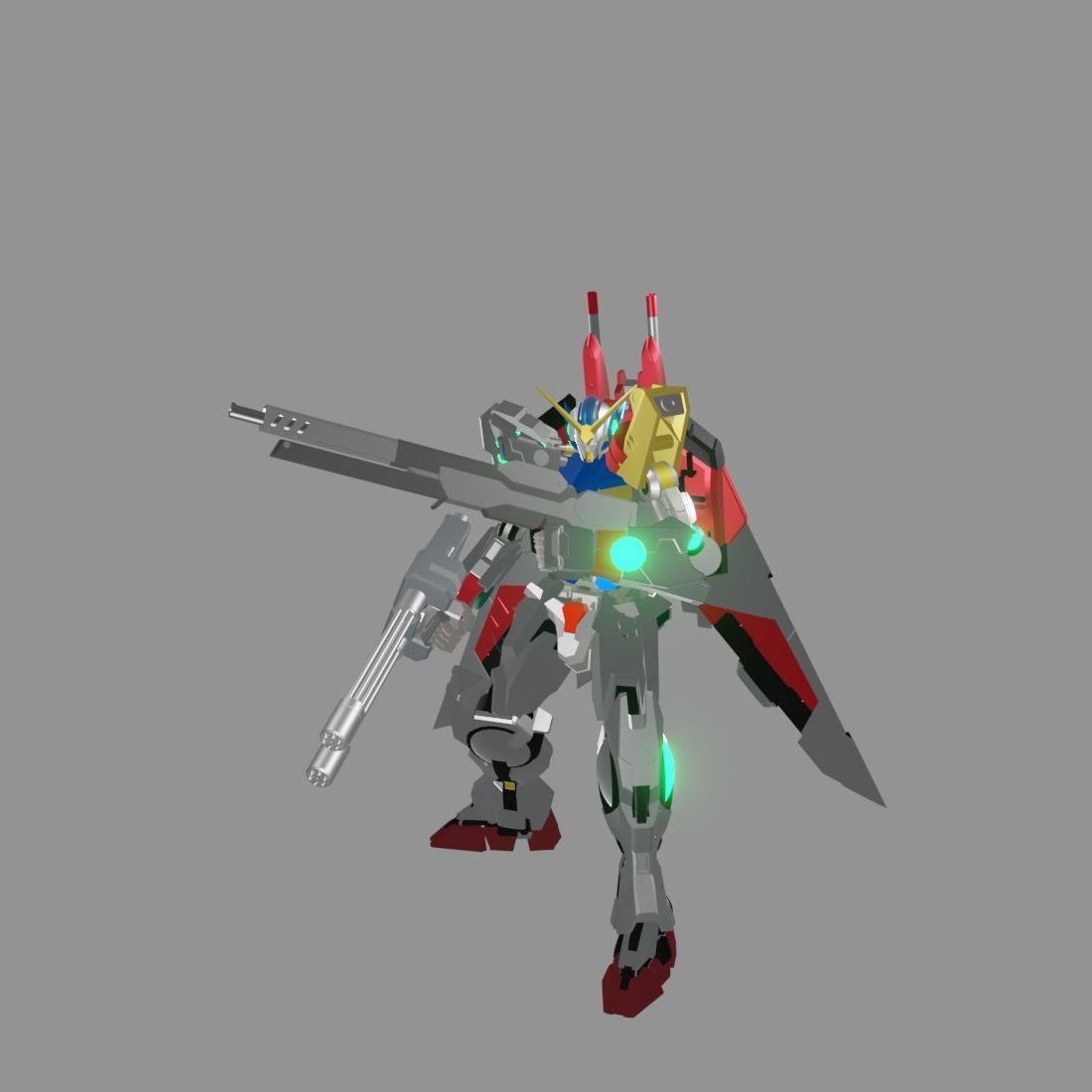 The Mecha Attacker 19 3D model_5