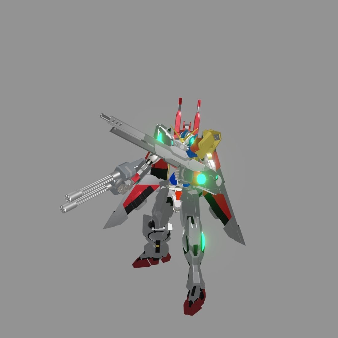 The Mecha Attacker 19 3D model_7
