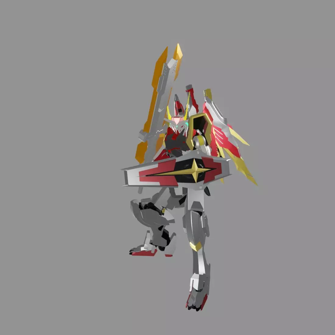 The Mecha Attacker 16 3D model_0