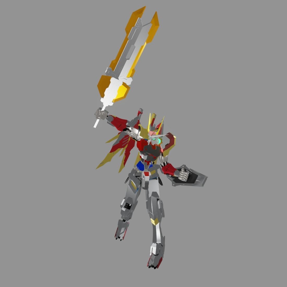 The Mecha Attacker 16 3D model_13