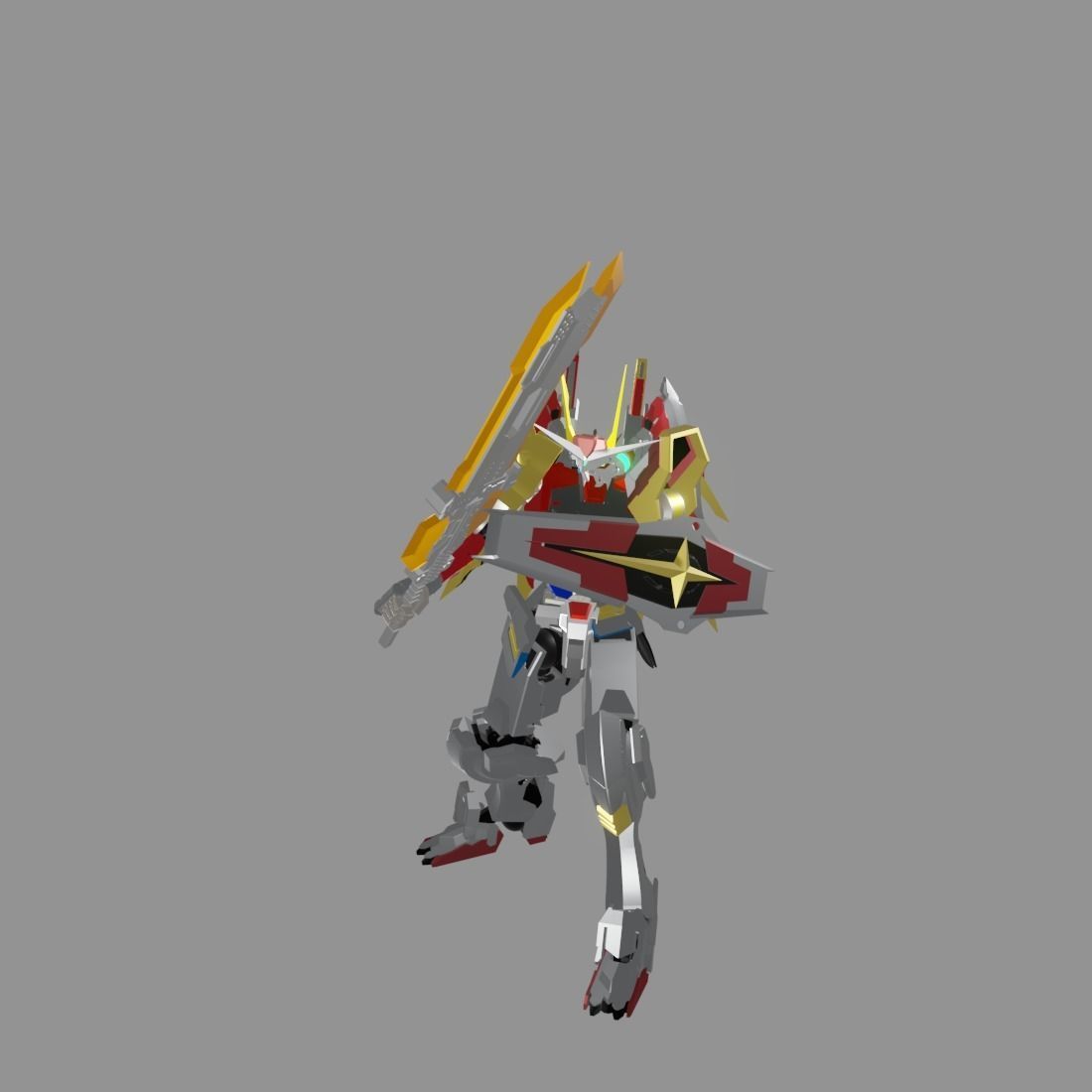 The Mecha Attacker 16 3D model_7