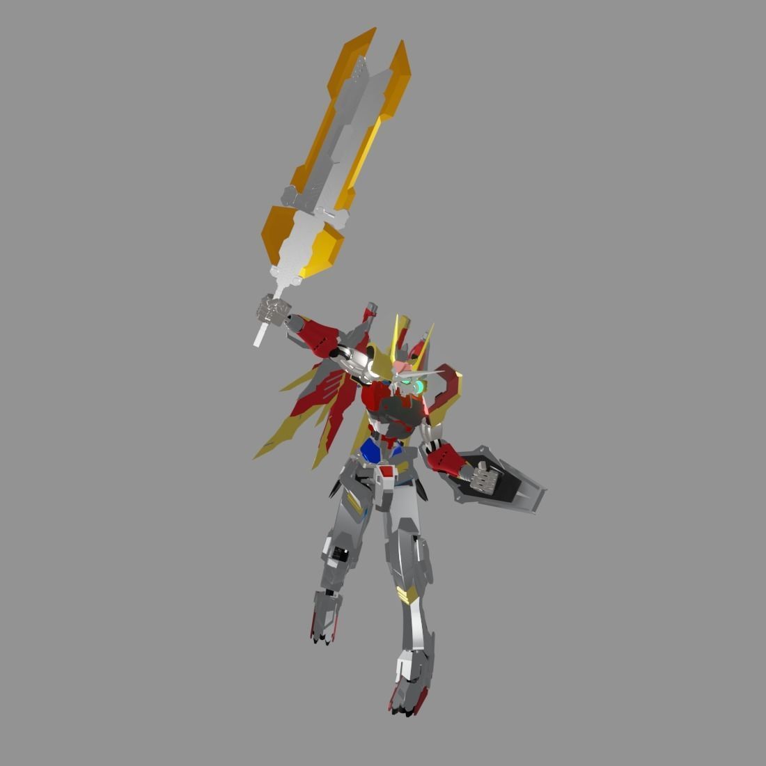 The Mecha Attacker 16 3D model_17