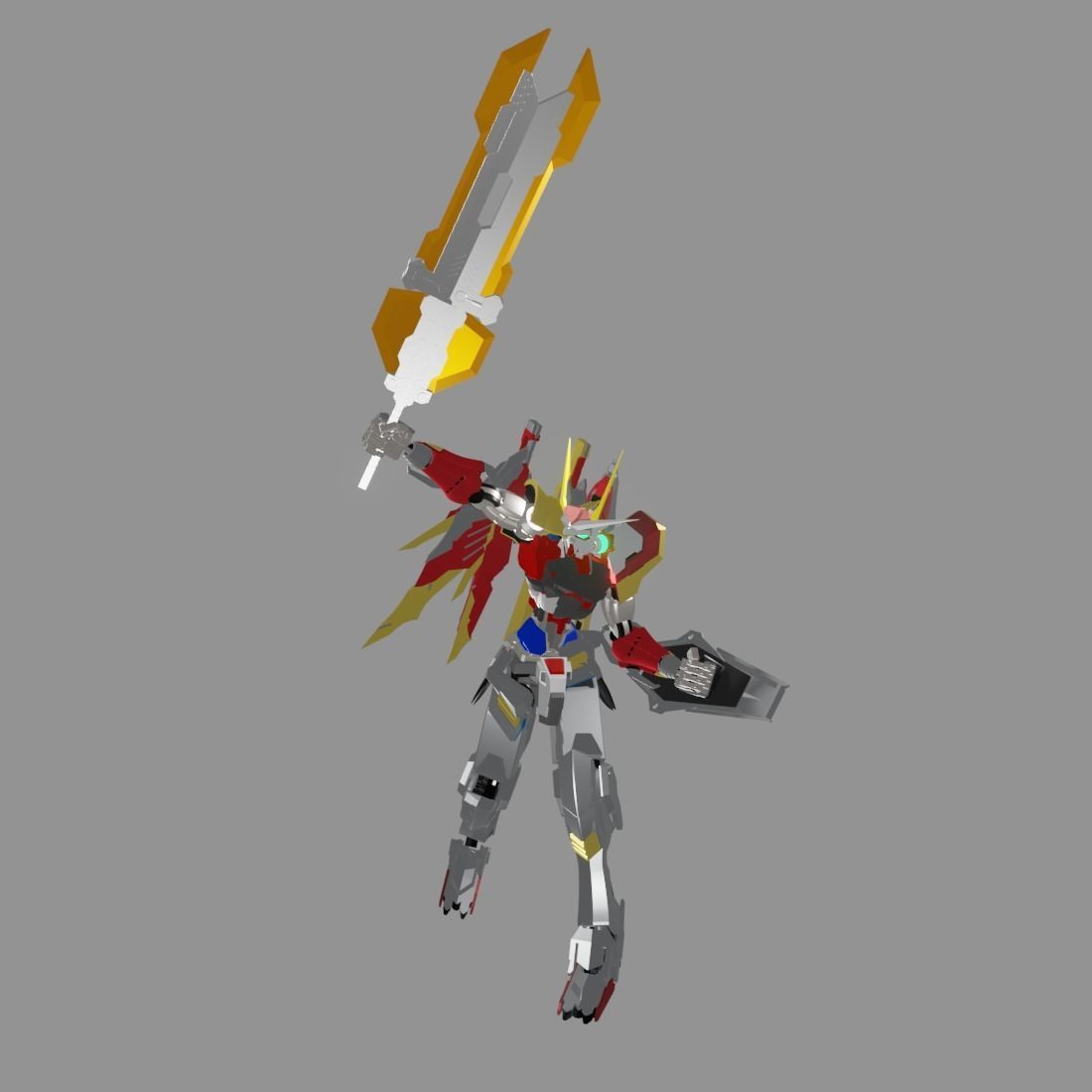 The Mecha Attacker 16 3D model_14