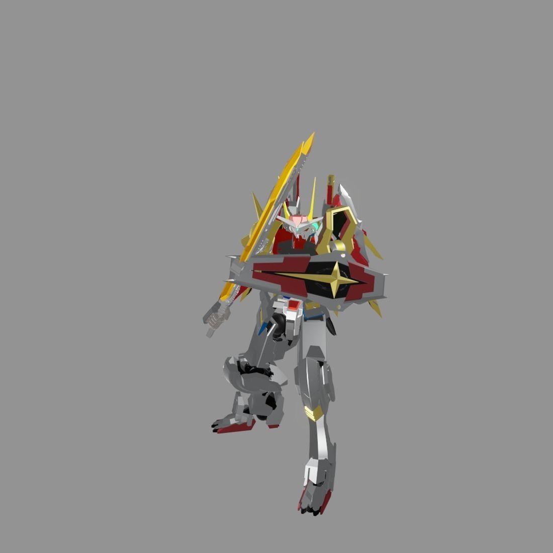 The Mecha Attacker 16 3D model_6