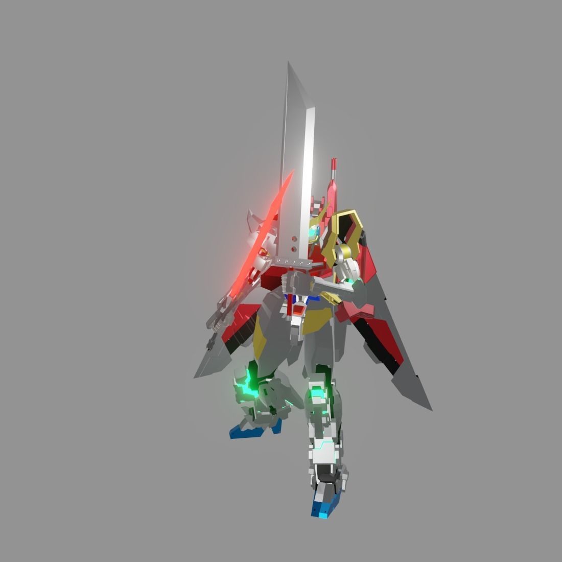 The Mecha Attacker 12 3D model_6