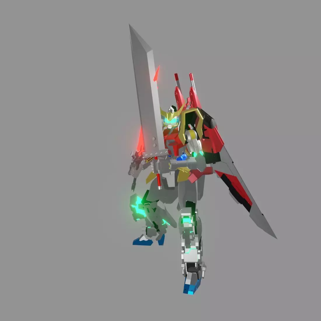 The Mecha Attacker 12 3D model_0