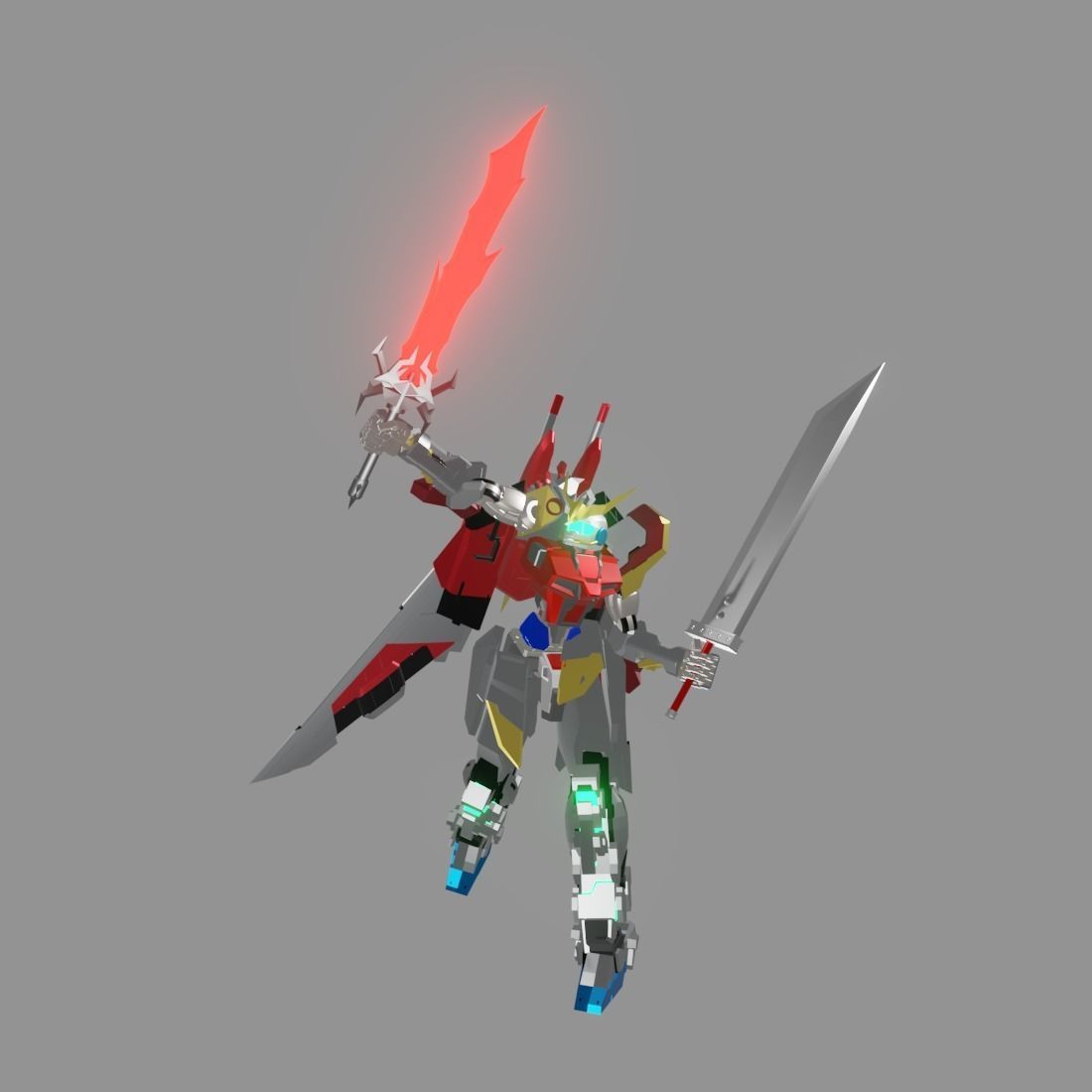 The Mecha Attacker 12 3D model_13