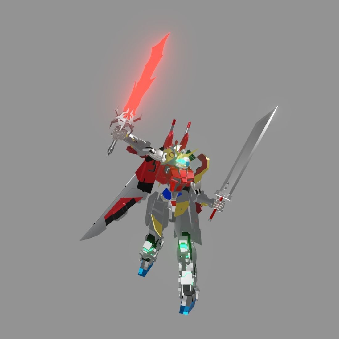 The Mecha Attacker 12 3D model_12