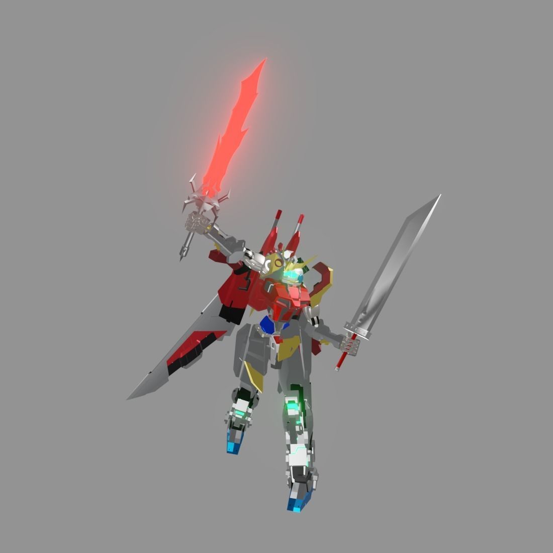 The Mecha Attacker 12 3D model_19