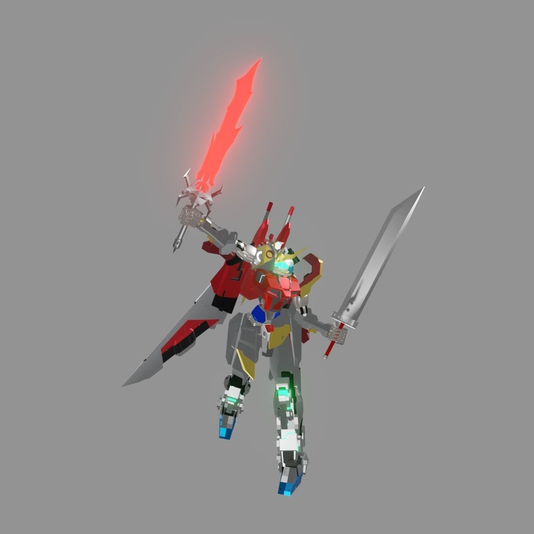 The Mecha Attacker 12 3D model_16