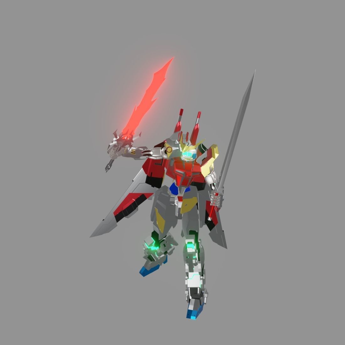 The Mecha Attacker 12 3D model_9