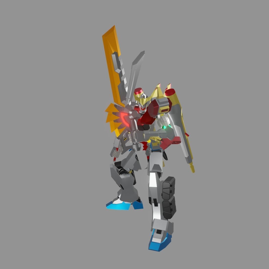 The Mecha Attacker 11 3D model_3