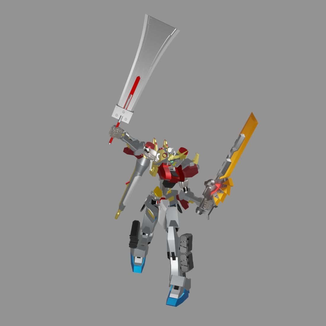 The Mecha Attacker 11 3D model_16