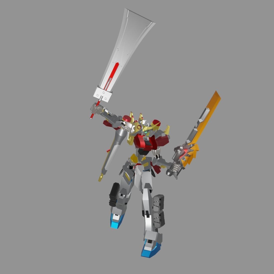 The Mecha Attacker 11 3D model_13