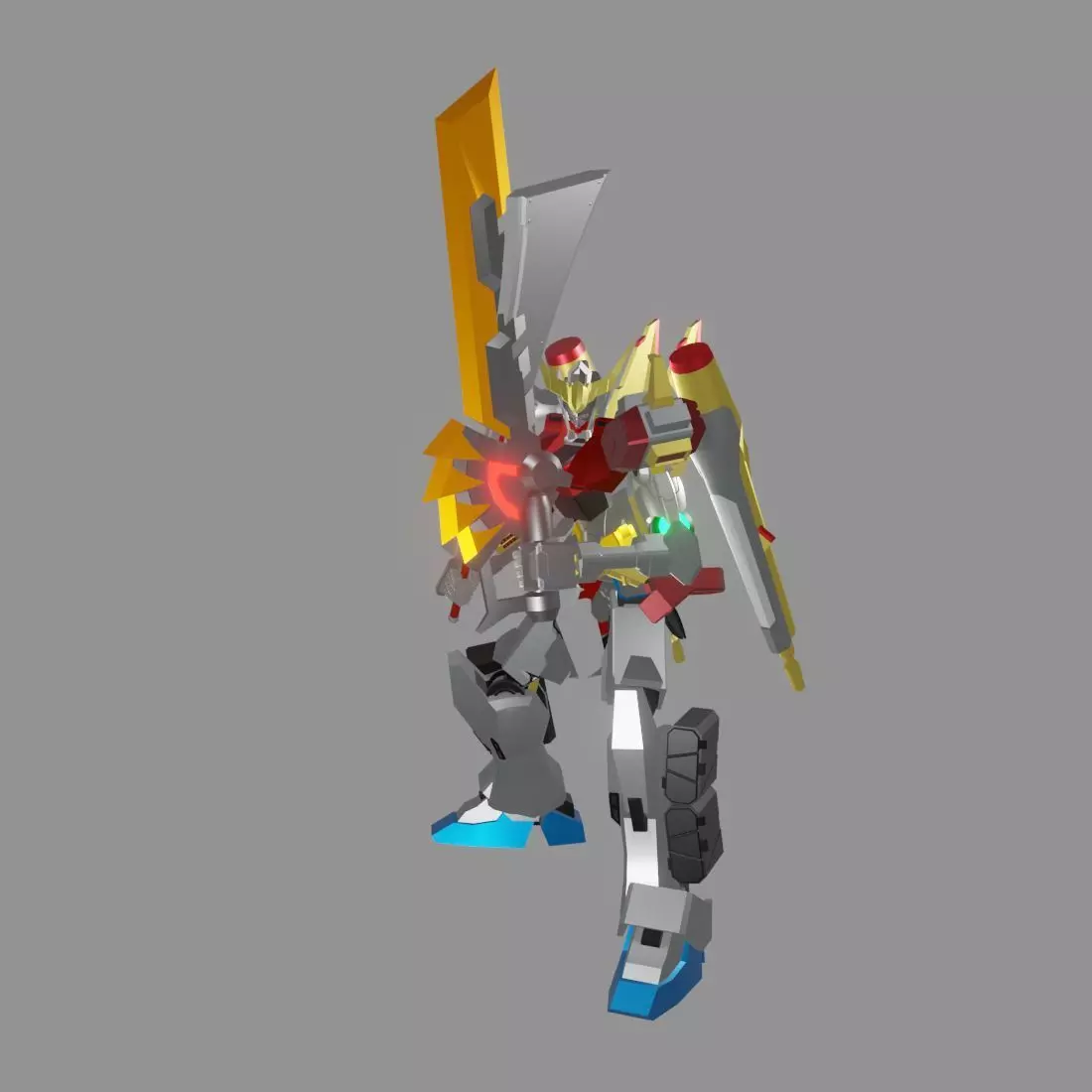 The Mecha Attacker 11 3D model_0