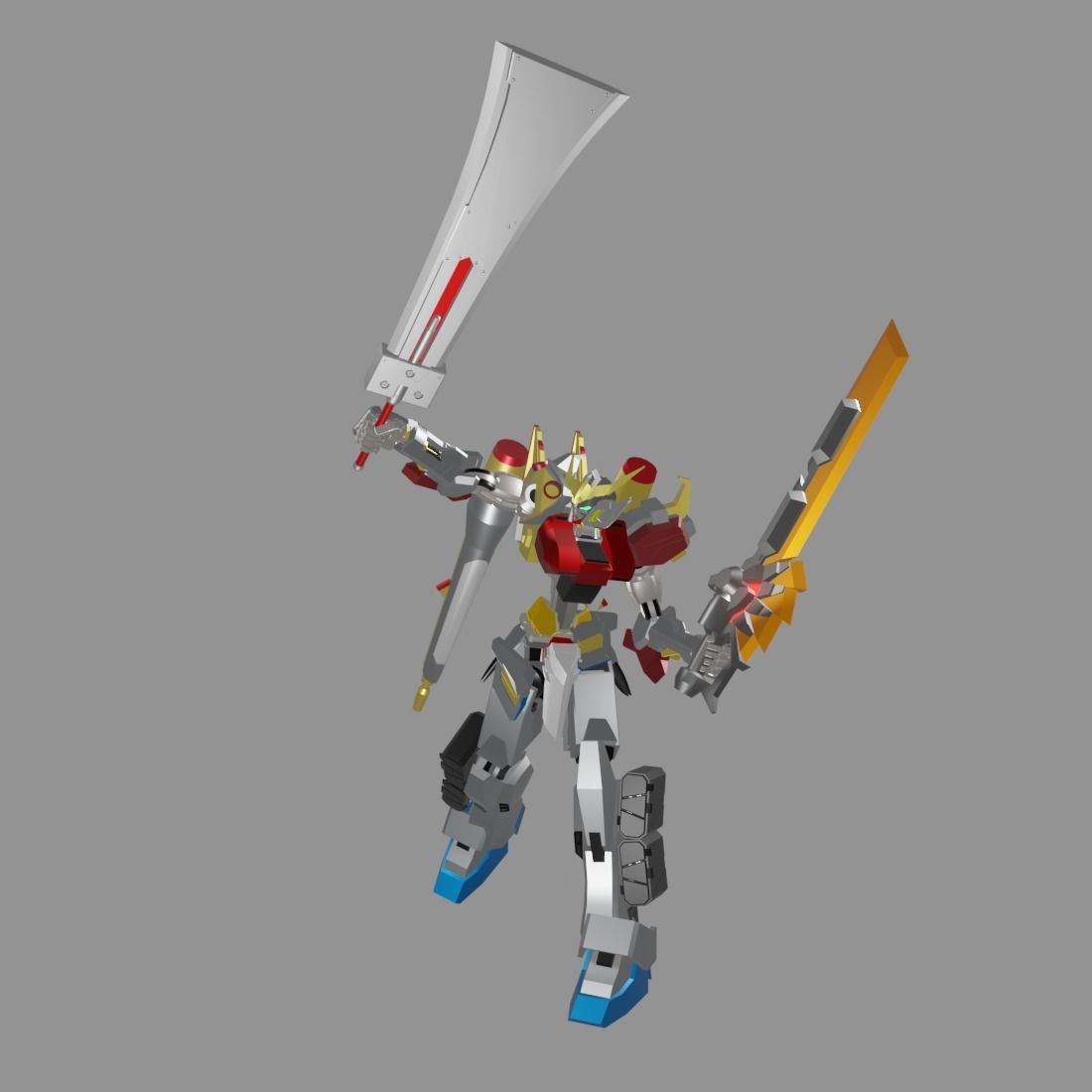 The Mecha Attacker 11 3D model_11